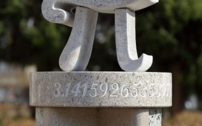 Odkritje spomenika številu pi – zaključek matematičnega tedna – 23. 3. 2018