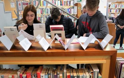 1. letniki na obisku Splošne knjižnice Bežigrad