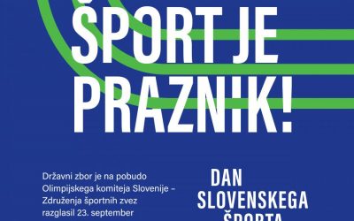 Dan slovenskega športa – 23. 9. 2020